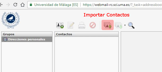 Imagen - RoundCube - Contactos